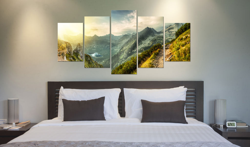 Acrylic Glass Wall Art Image Photo Print Nature Landscape Forest c-C-0026-k-n 
