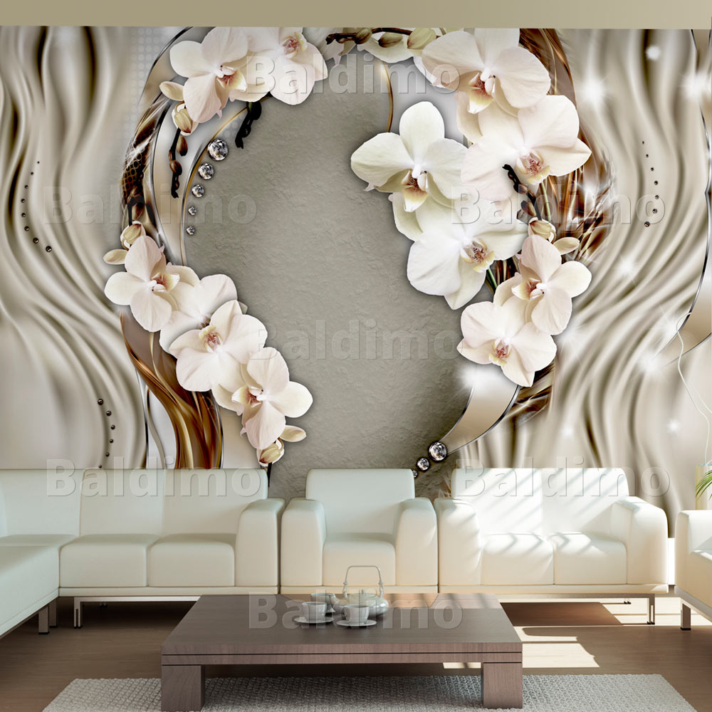 Vlies fototapete * 3 farben zur auswahl * tapeten orchidee b a ...