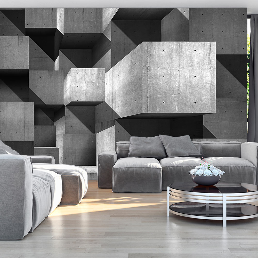 VLIES FOTOTAPETE * 3 Farben zur Auswahl * TAPETEN BETON 3D VLIES FOTOTAPETE * 3 Farben zur Auswahl * TAPETEN BETON 3D