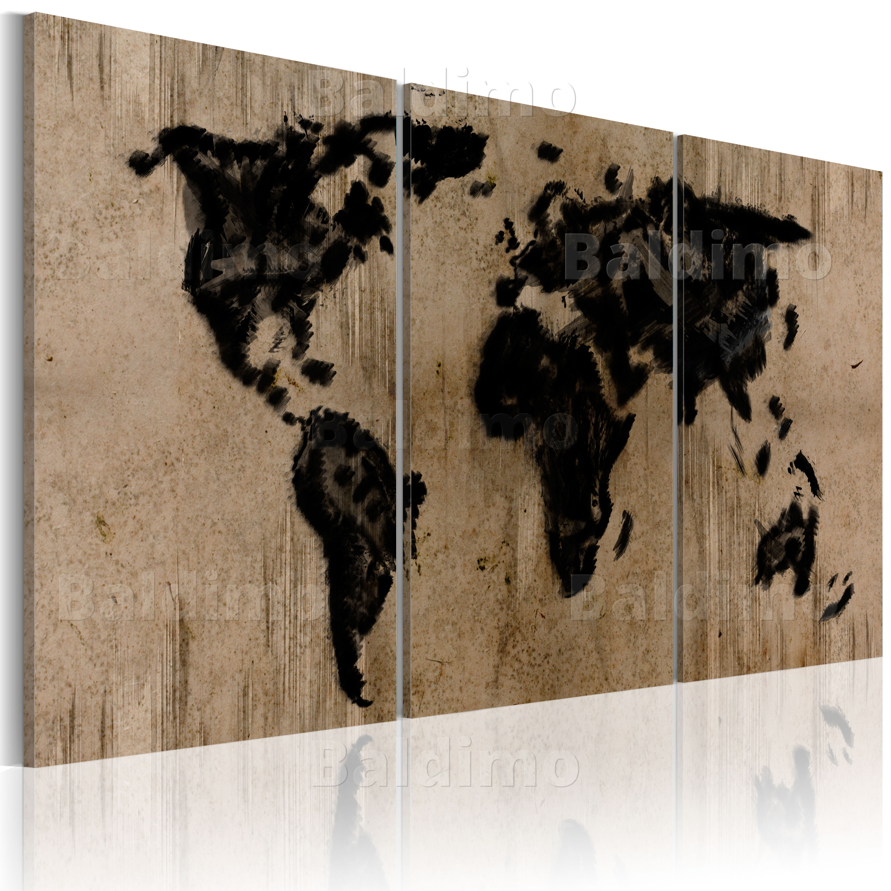 WANDBILDER XXL WOHNZIMMER MODERN LEINWAND BILDER WELTKARTE LANDKARTE ... WANDBILDER XXL WOHNZIMMER MODERN LEINWAND BILDER WELTKARTE LANDKARTE ...