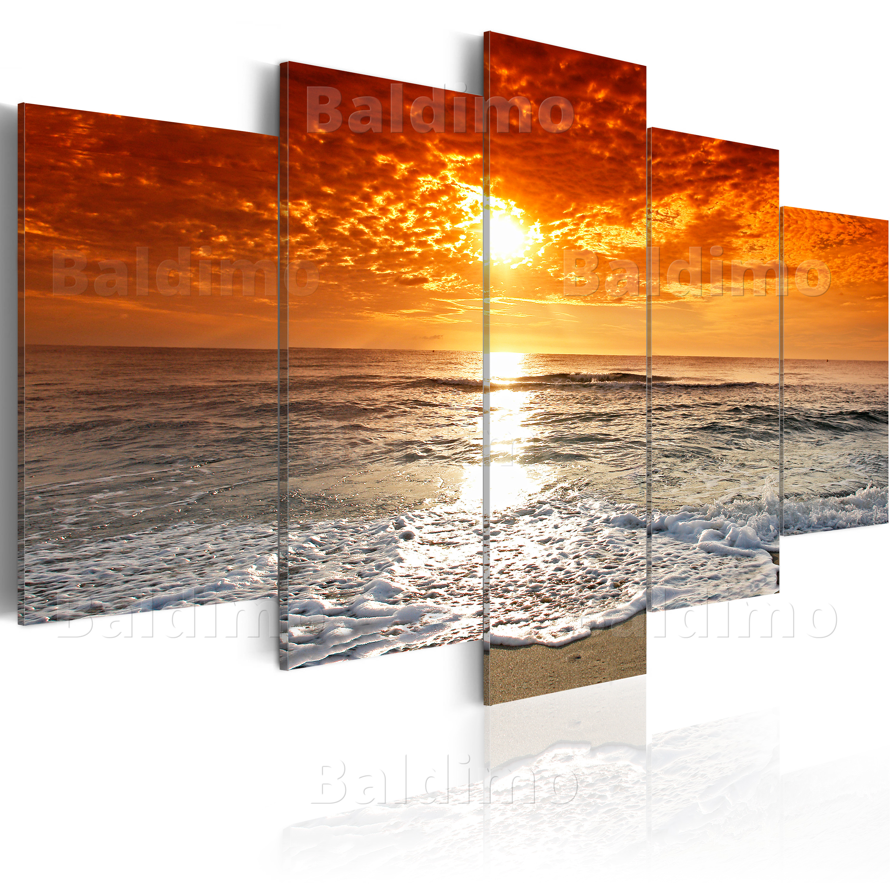 Quadro moderno su tela xxl! 200x100cm! arredamento casa! 26 motivi ...