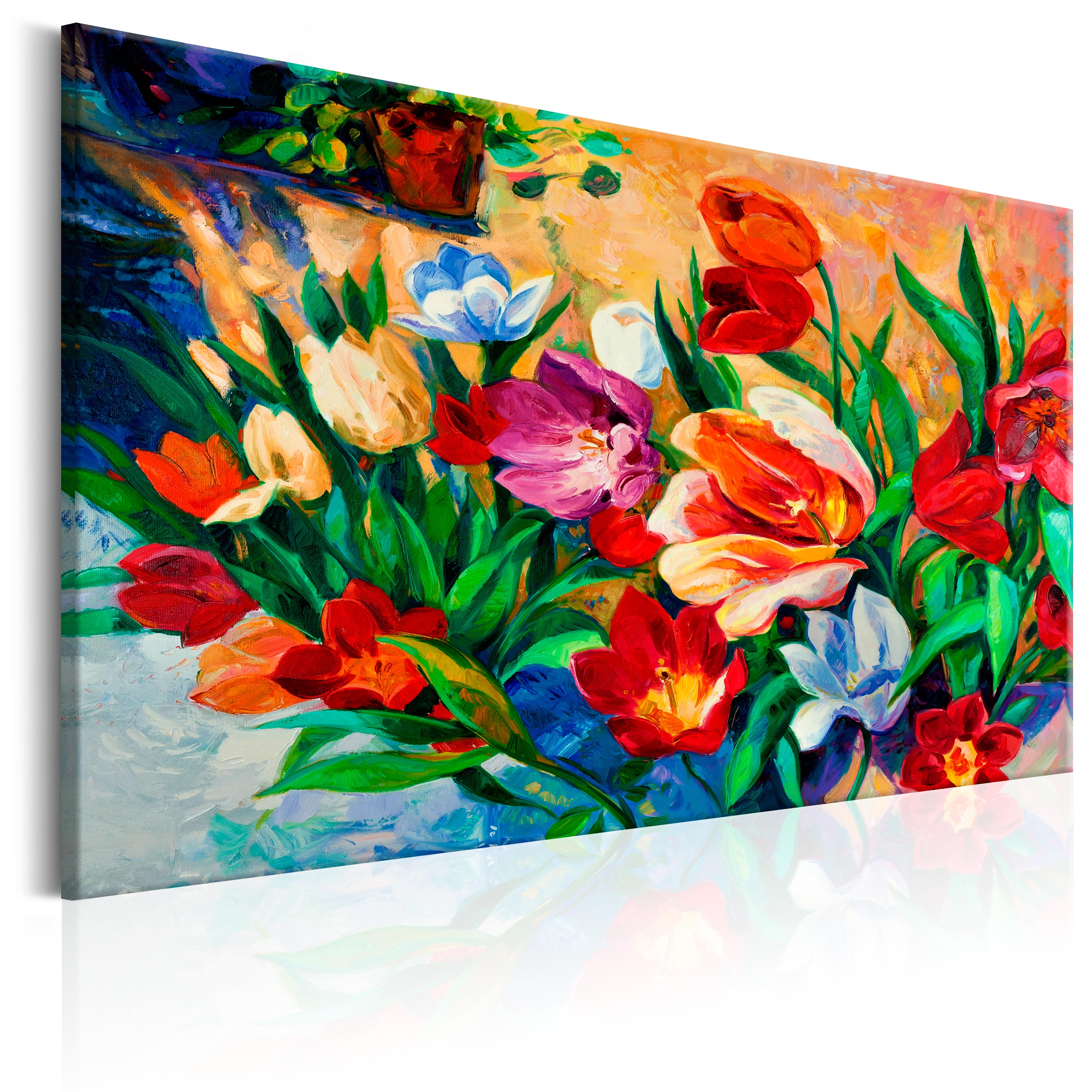 Hand Painted Canvas Wall Art Flowers 35.4” x 23.6” 1 pcs Tulips bB0219ba eBay Hand Painted Canvas Wall Art Flowers 35.4” x 23.6” 1 pcs Tulips bB0219ba eBay