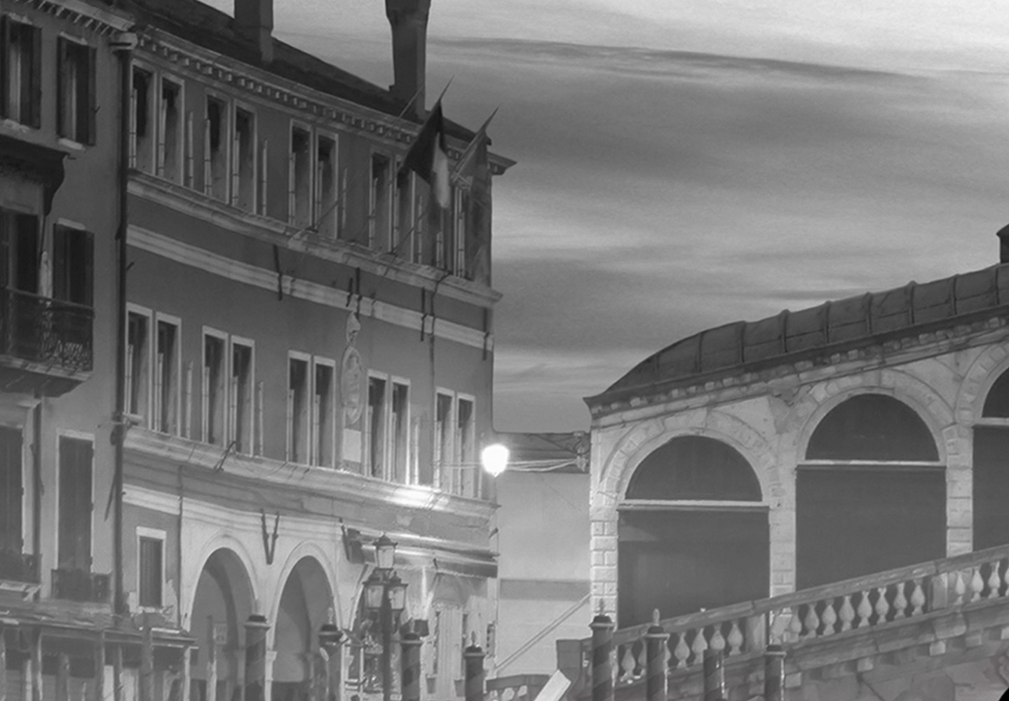 ARCHITEKTUR VENEDIG BOOT ITALY Wandbilder xxl Bilder Vlies Leinwand c-A-0146-b-b