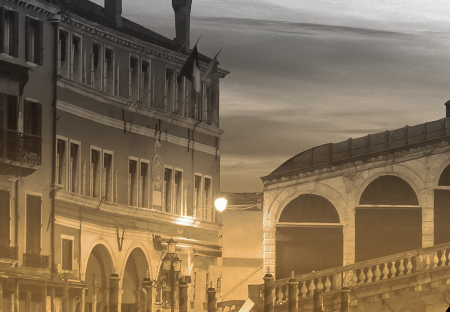 ARCHITEKTUR VENEDIG BOOT ITALY Wandbilder xxl Bilder Vlies Leinwand c-A-0146-b-b