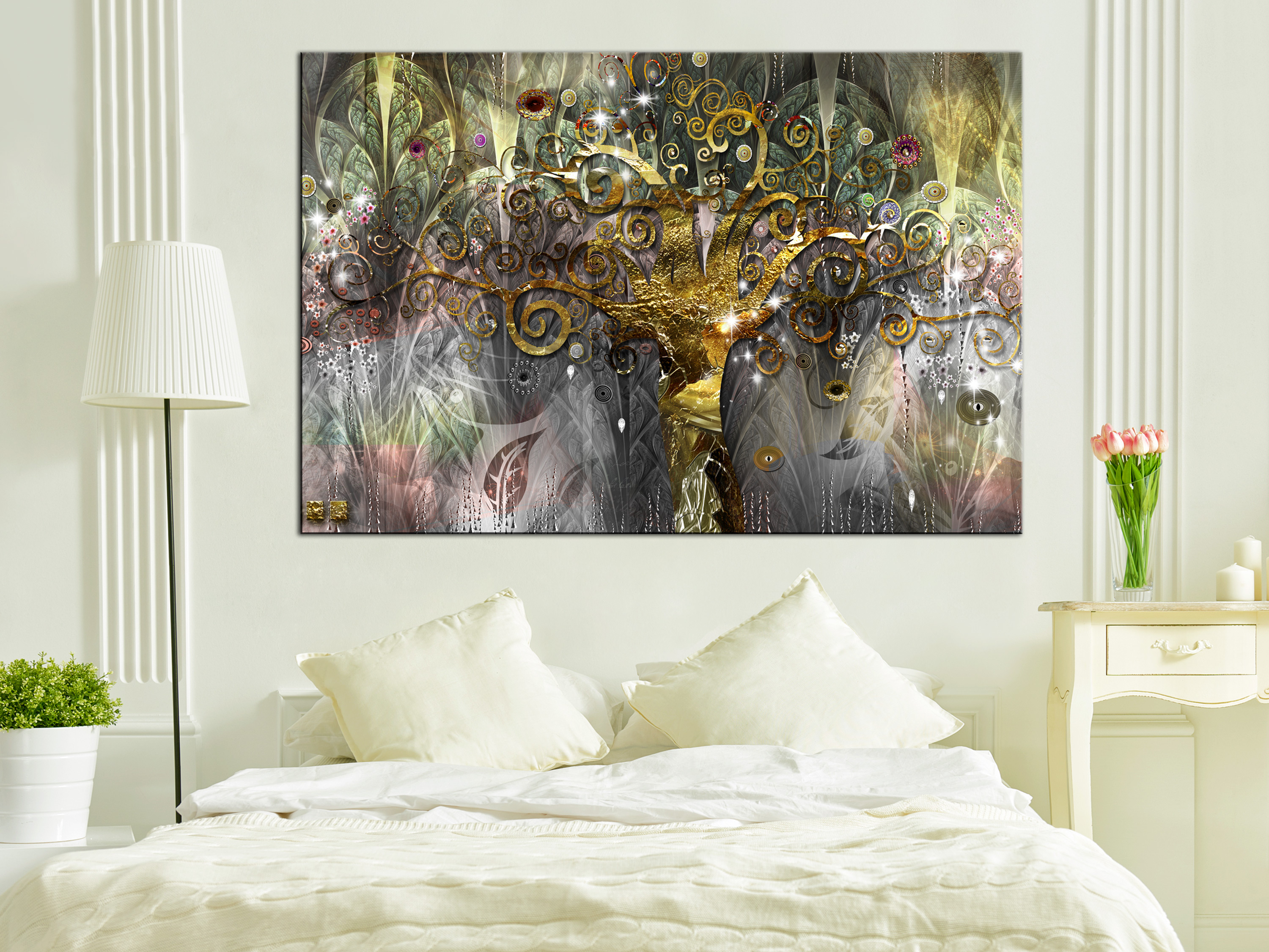 Murals XXL Tree of Life Canvas Pictures XXL Klimt Living Room l-a-0008-b-b