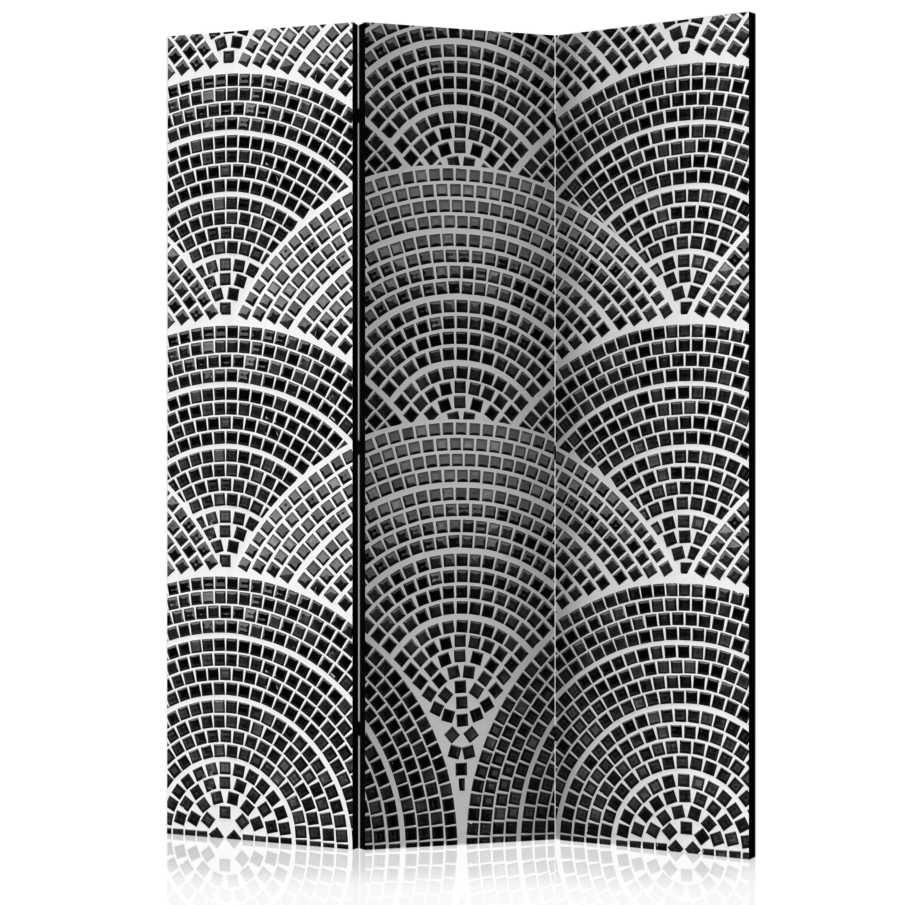 Deco biombo separación de español espacios tabique español de pared mosaico negro blanco 2 formatos e64f65 Deco biombo separación de español espacios tabique español de pared mosaico negro blanco 2 formatos e64f65