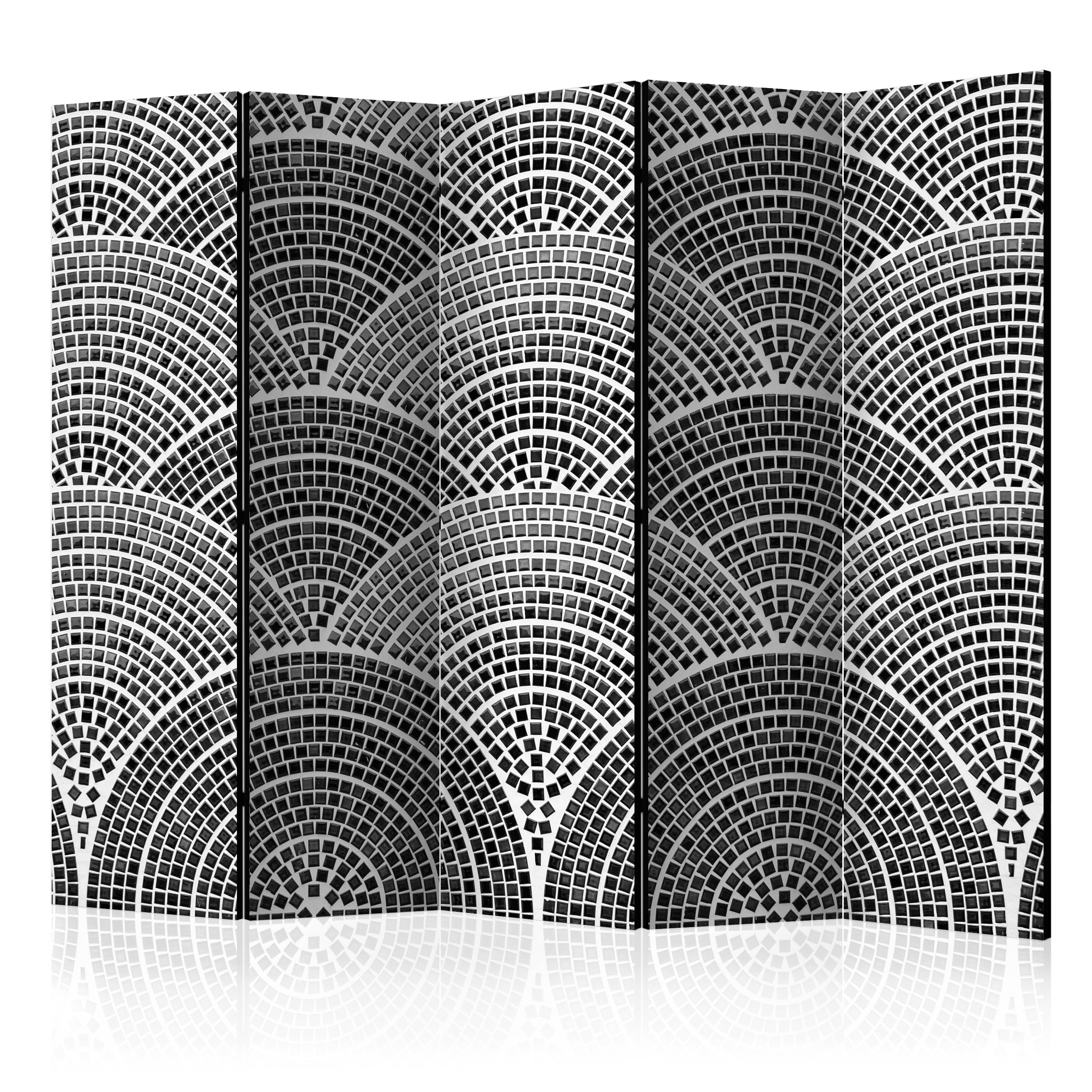 Deco biombo separación de español espacios tabique español de pared mosaico negro blanco 2 formatos e64f65 Deco biombo separación de español espacios tabique español de pared mosaico negro blanco 2 formatos e64f65