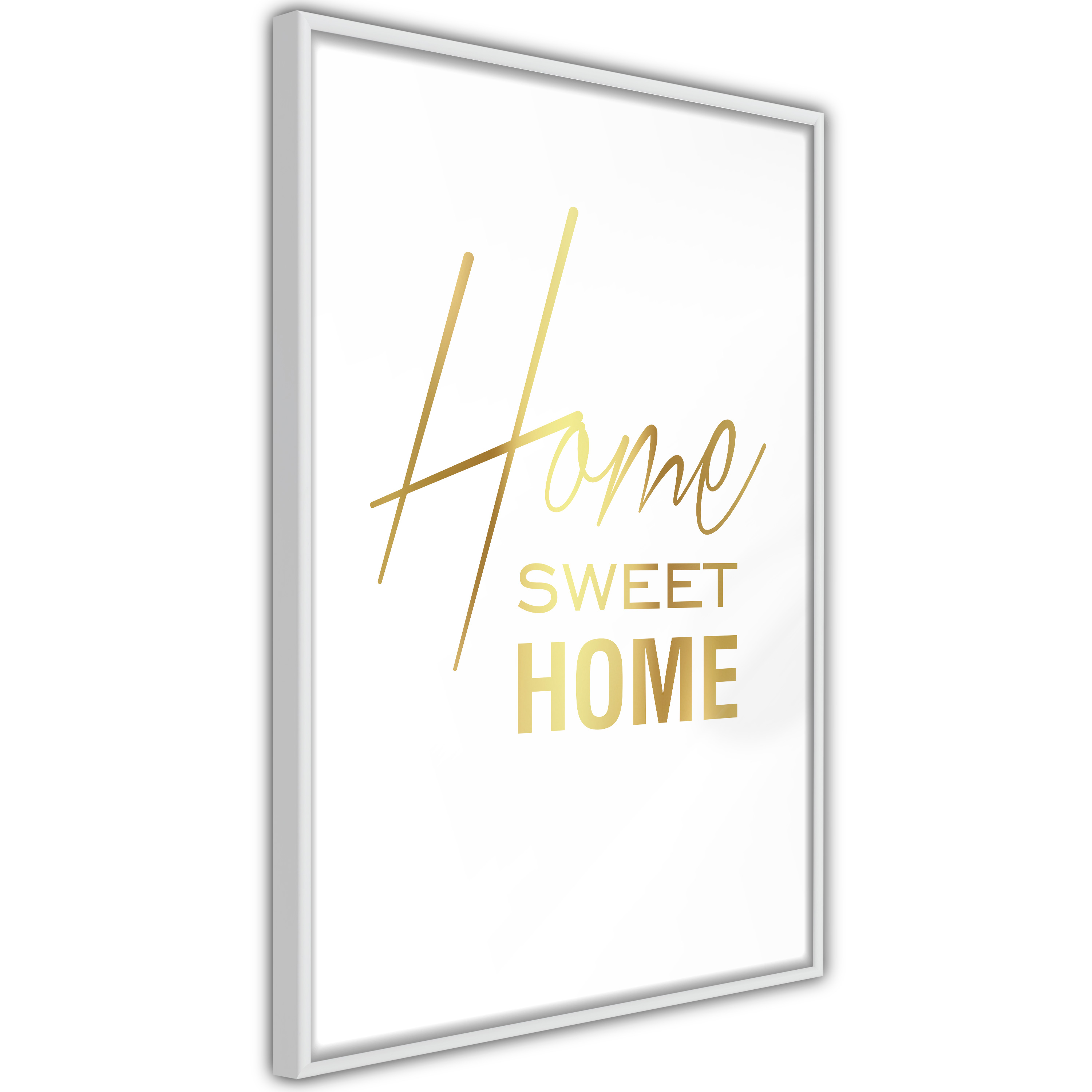 Poster mit Rahmen metal Effekt Bilder gerahmte Wandbild Kunstdruck m-A-0876-ar-a