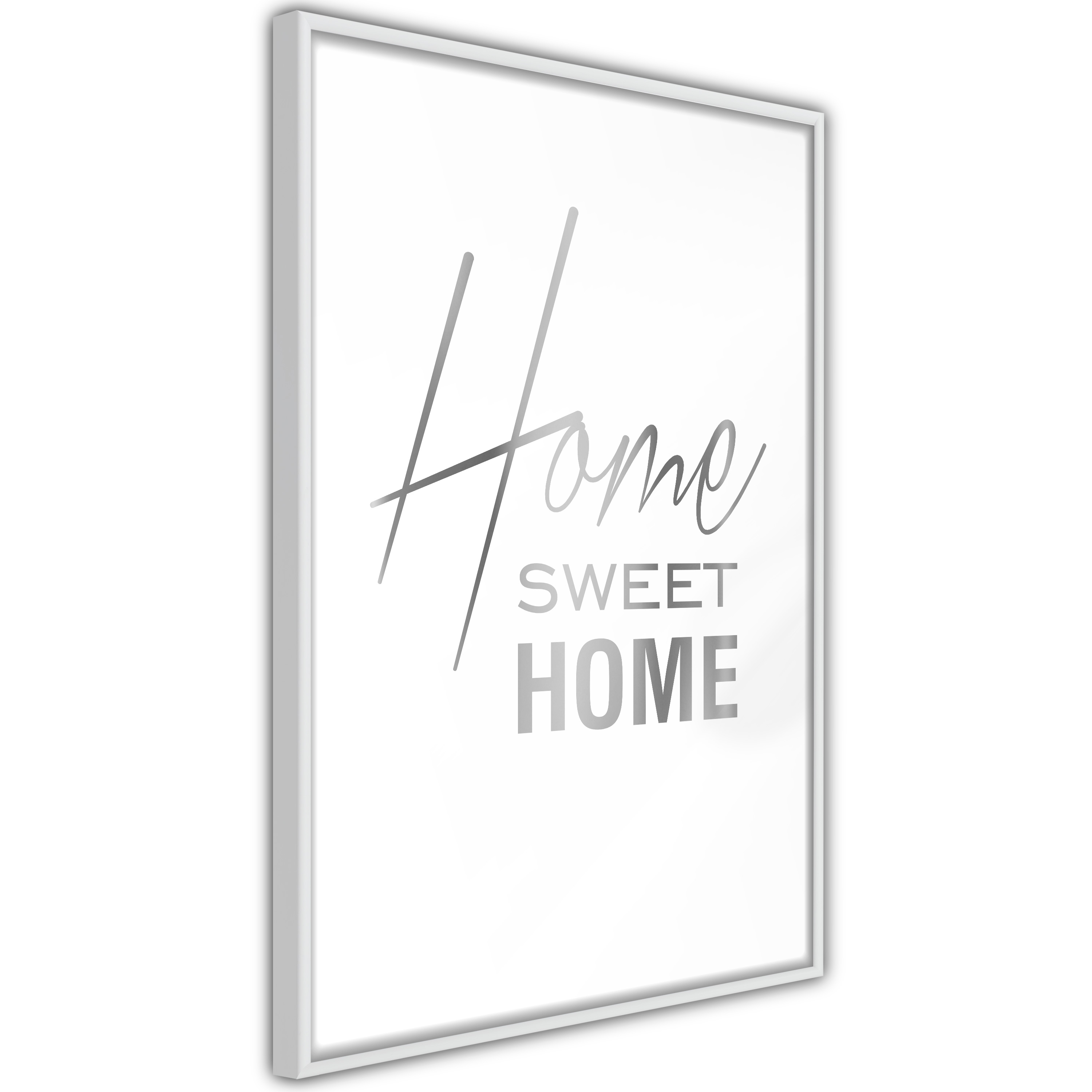 Poster mit Rahmen metal Effekt Bilder gerahmte Wandbild Kunstdruck m-A-0876-ar-a