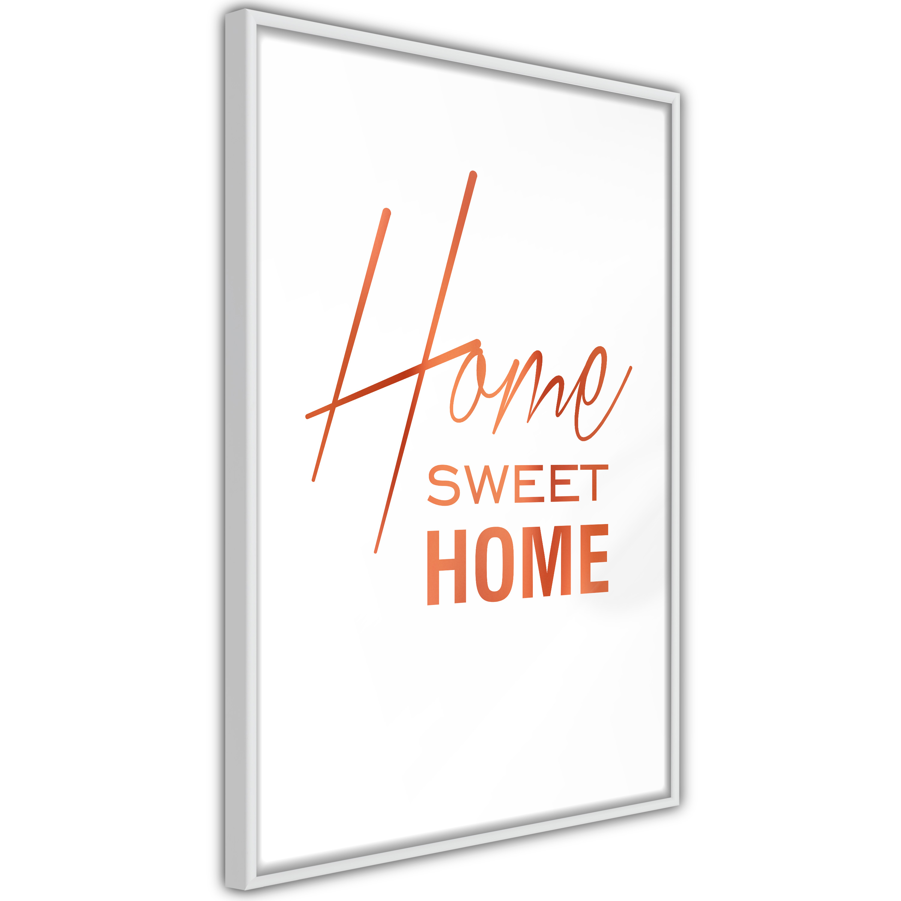 Poster mit Rahmen metal Effekt Bilder gerahmte Wandbild Kunstdruck m-A-0876-ar-a