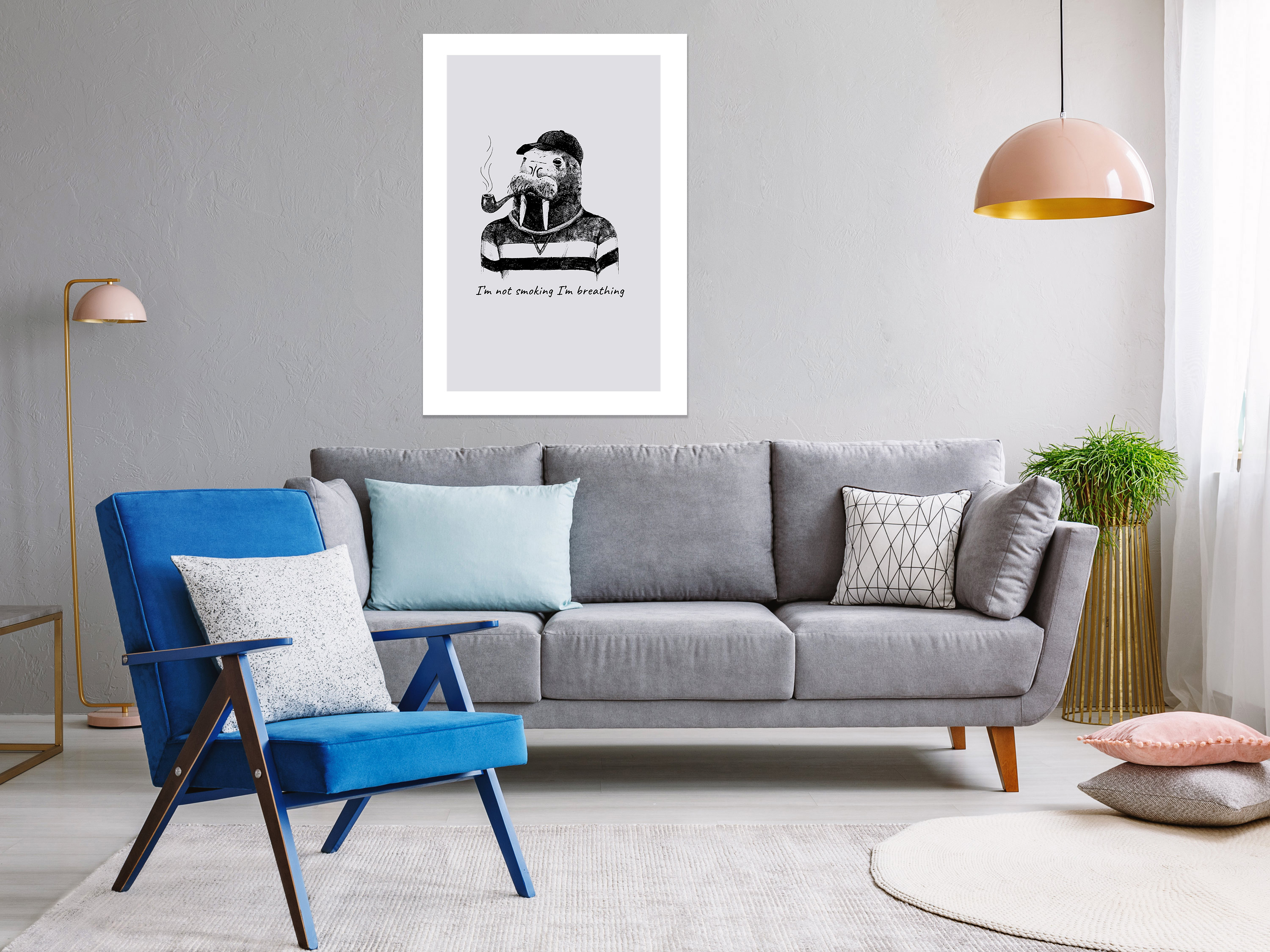 Poster mit Rahmen Bilder gerahmte Wandbild Kunstdruck Bilderrahmen g-C-0140-ao-a