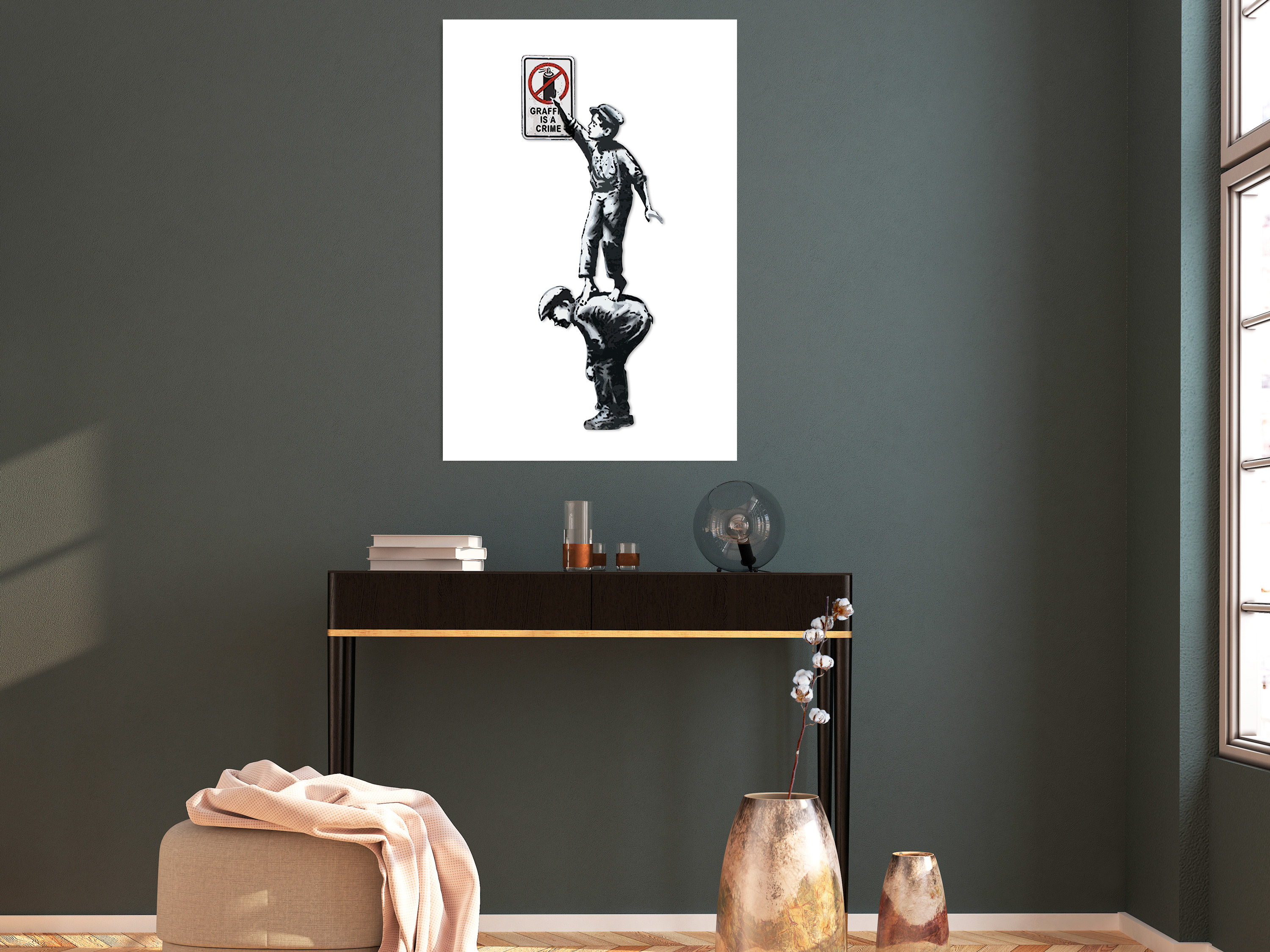 Poster mit Rahmen Bilder gerahmte Wandbild Kunstdruck Bilderrahmen h-C-0092-ao-a
