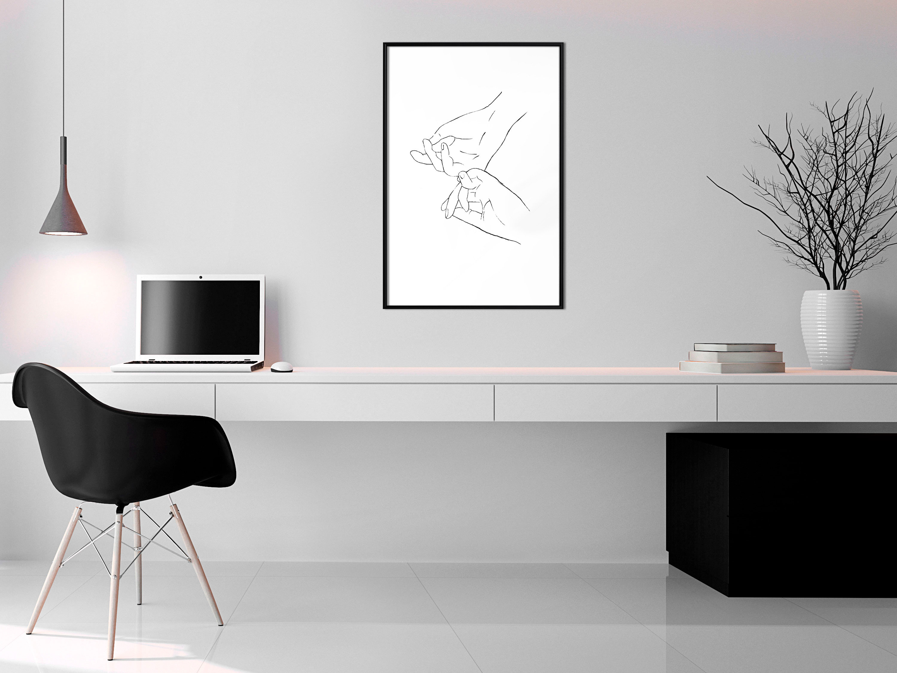 Poster mit Rahmen Bilder gerahmte Wandbild Kunstdruck Bilderrahmen n-A-0924-ao-a