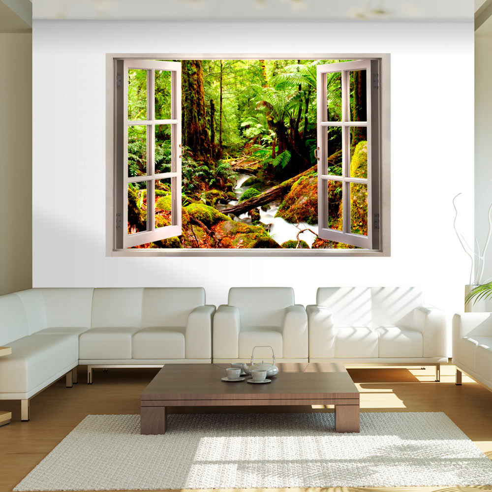 3D WALL ILLUSION WALLPAPER MURAL PHOTO PRINT A HOLE IN THE WALL OPTICAL DESIGN - Picture 10 of 21