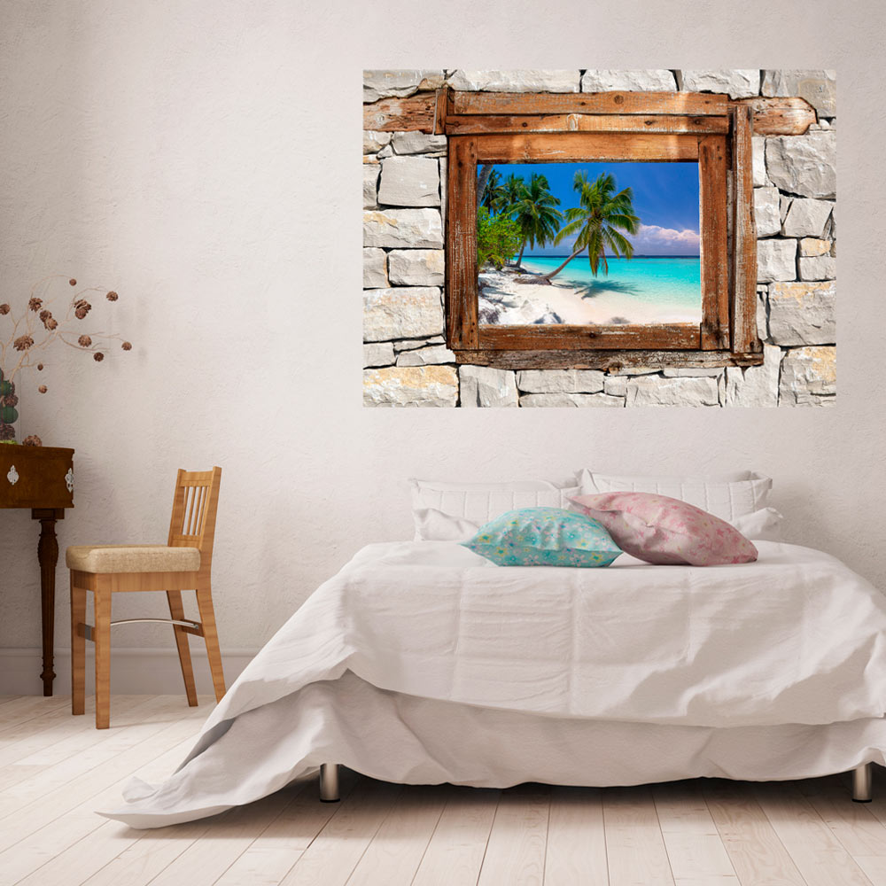 3D Optical Illusion Wall Murals - deep cool