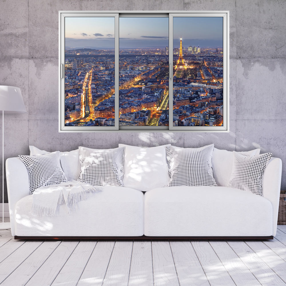 3D WANDILLUSION WANDBILD FOTOTAPETE POSTER XXL FENSTERBLICK VLIES c-C-0070-c-a - Bild 7 von 15