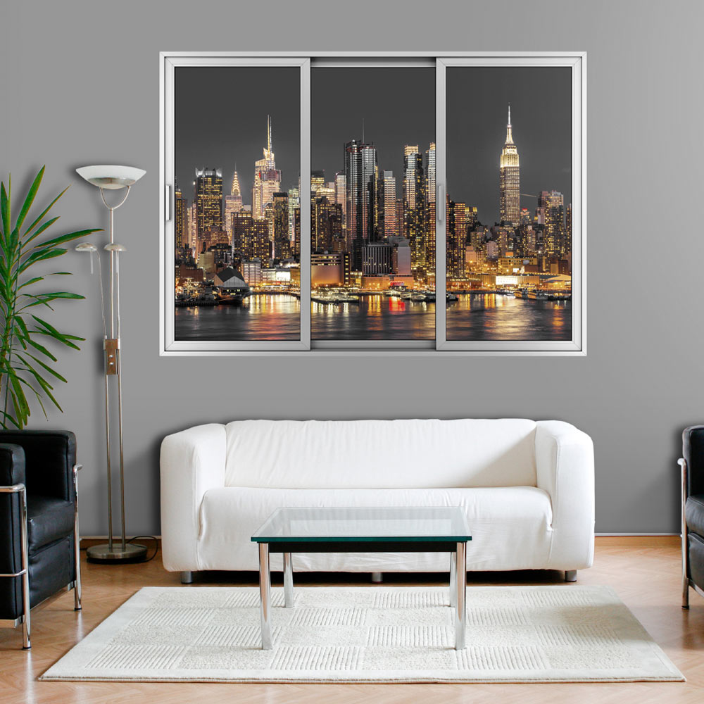 3D WANDILLUSION WANDBILD FOTOTAPETE POSTER XXL FENSTERBLICK VLIES c-C-0070-c-a - Bild 8 von 15