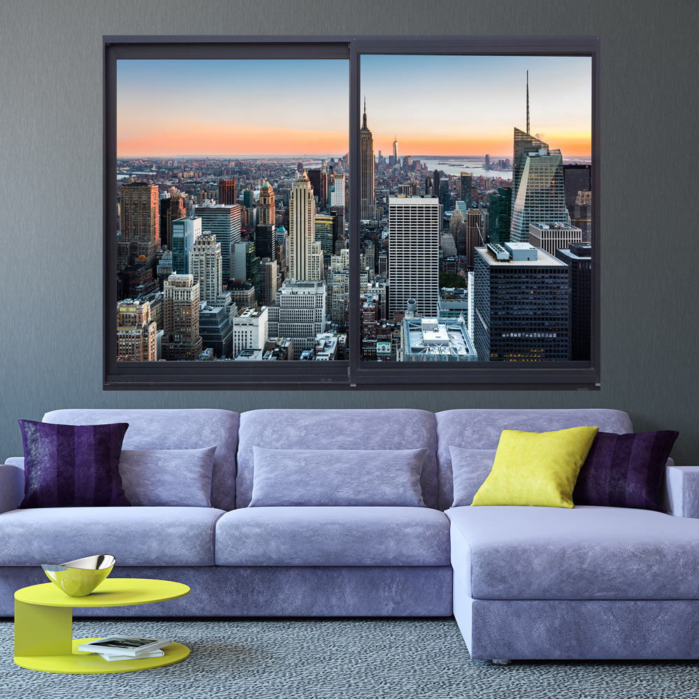 3D WANDILLUSION WANDBILD FOTOTAPETE POSTER XXL FENSTERBLICK VLIES c-C-0070-c-a - Bild 9 von 15