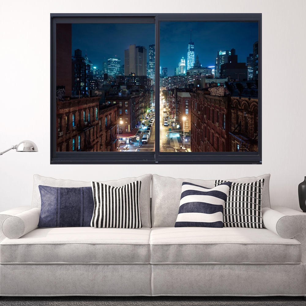 3D WANDILLUSION WANDBILD FOTOTAPETE POSTER XXL FENSTERBLICK VLIES c-C-0070-c-a - Bild 12 von 15
