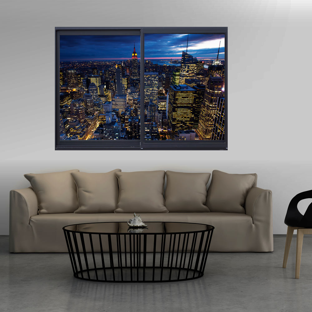 3D WANDILLUSION WANDBILD FOTOTAPETE POSTER XXL FENSTERBLICK VLIES c-C-0070-c-a - Bild 14 von 15