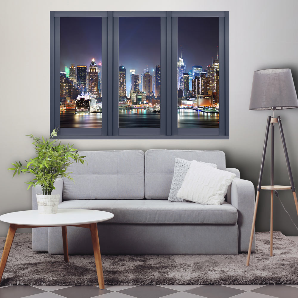 3D WANDILLUSION WANDBILD FOTOTAPETE POSTER XXL FENSTERBLICK VLIES c-C-0070-c-a - Bild 15 von 15