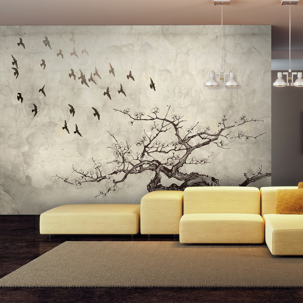 Wallpaper - Flock of birds - 200x154