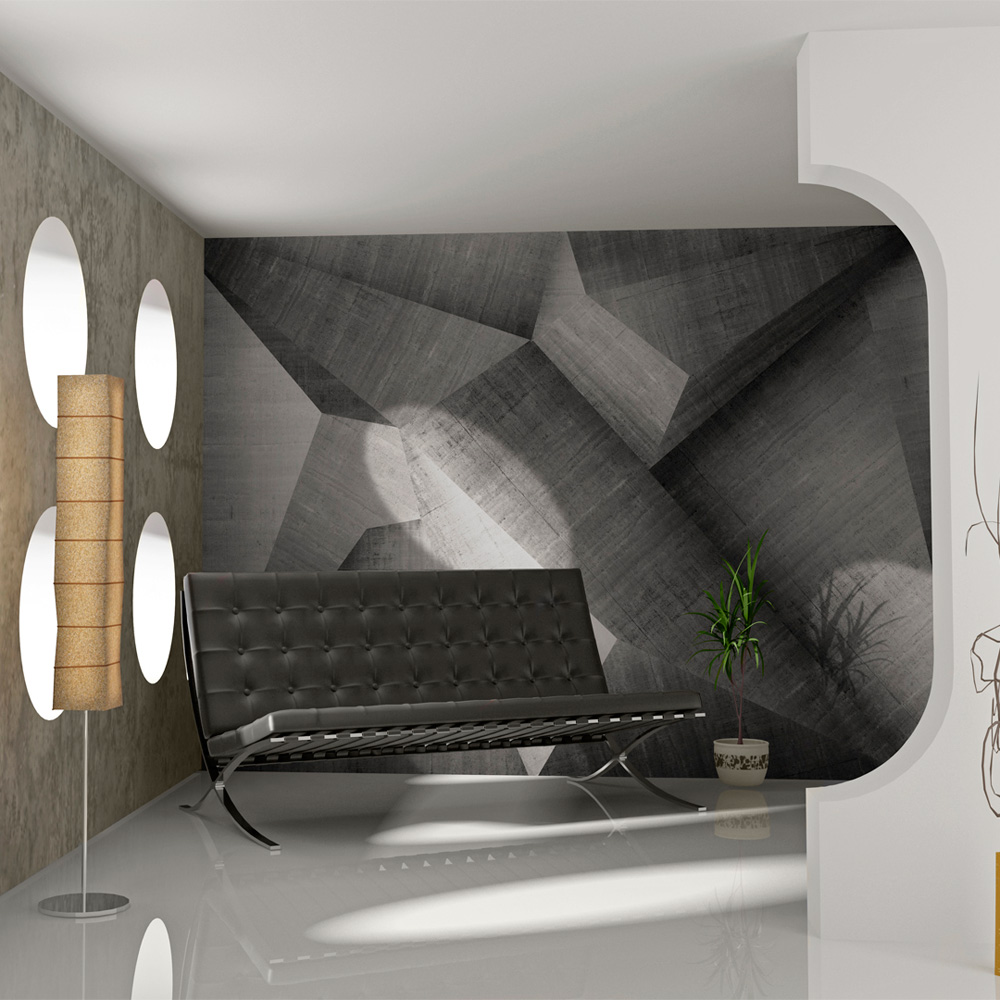 Wallpaper - Abstract concrete blocks - 450x270