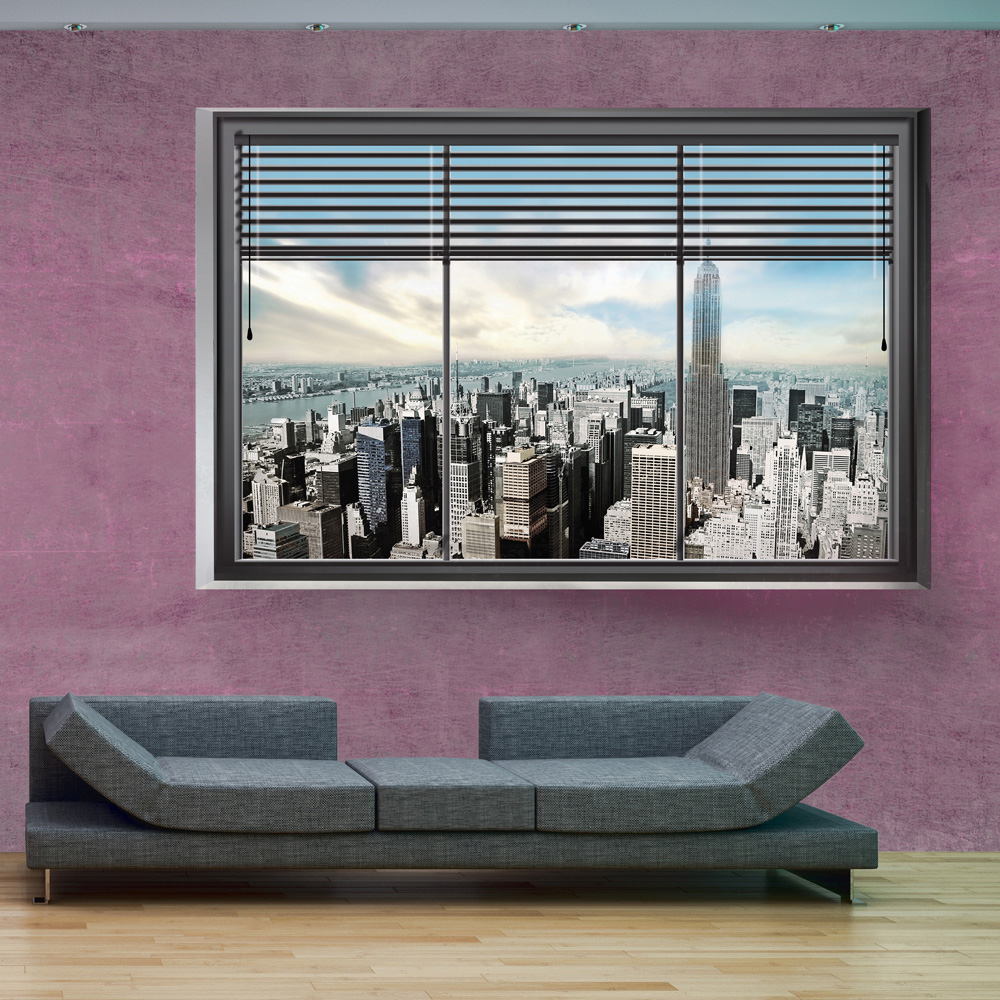 Wallpaper - New York window II - 100x70