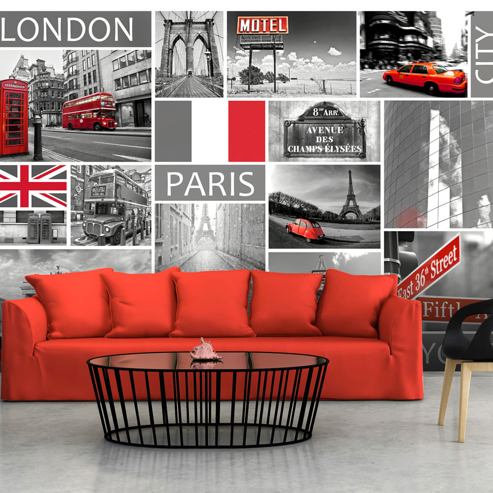 Wallpaper - London, Paris, Berlin, New York - 150x105