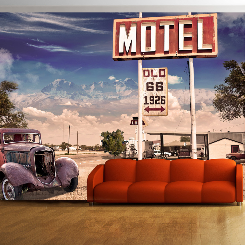 Wallpaper - Old motel - 150x105