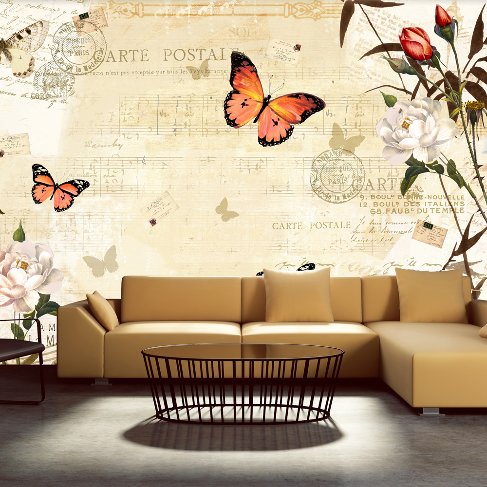 Wallpaper - Melodies of butterflies - 150x105