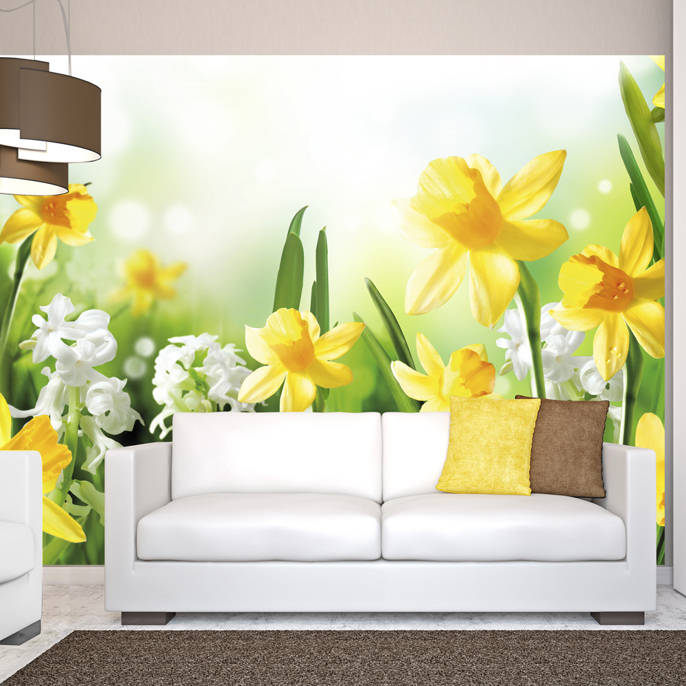 Wallpaper - Spring walk - 100x70