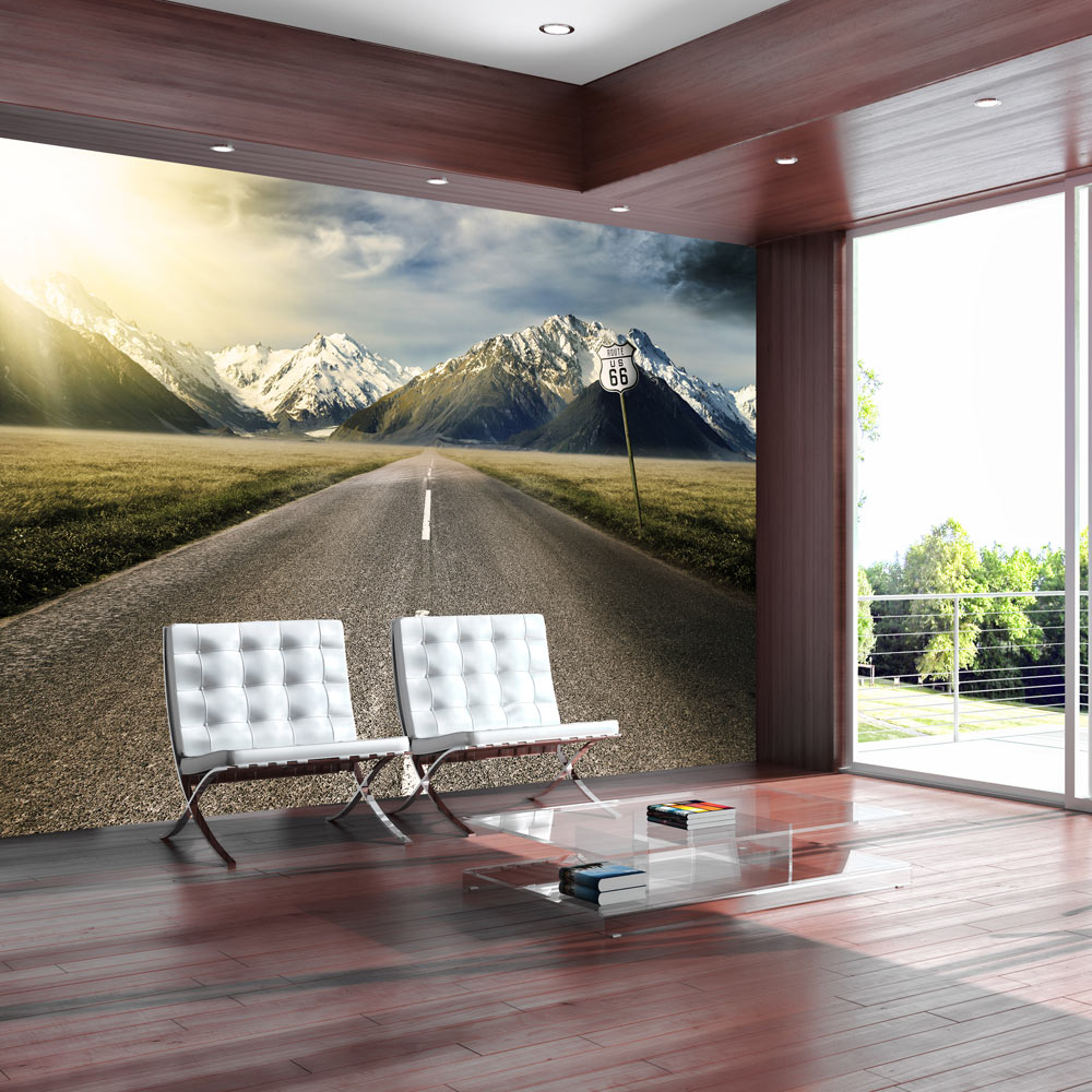 Self-adhesive Wallpaper - The long road - 441x315