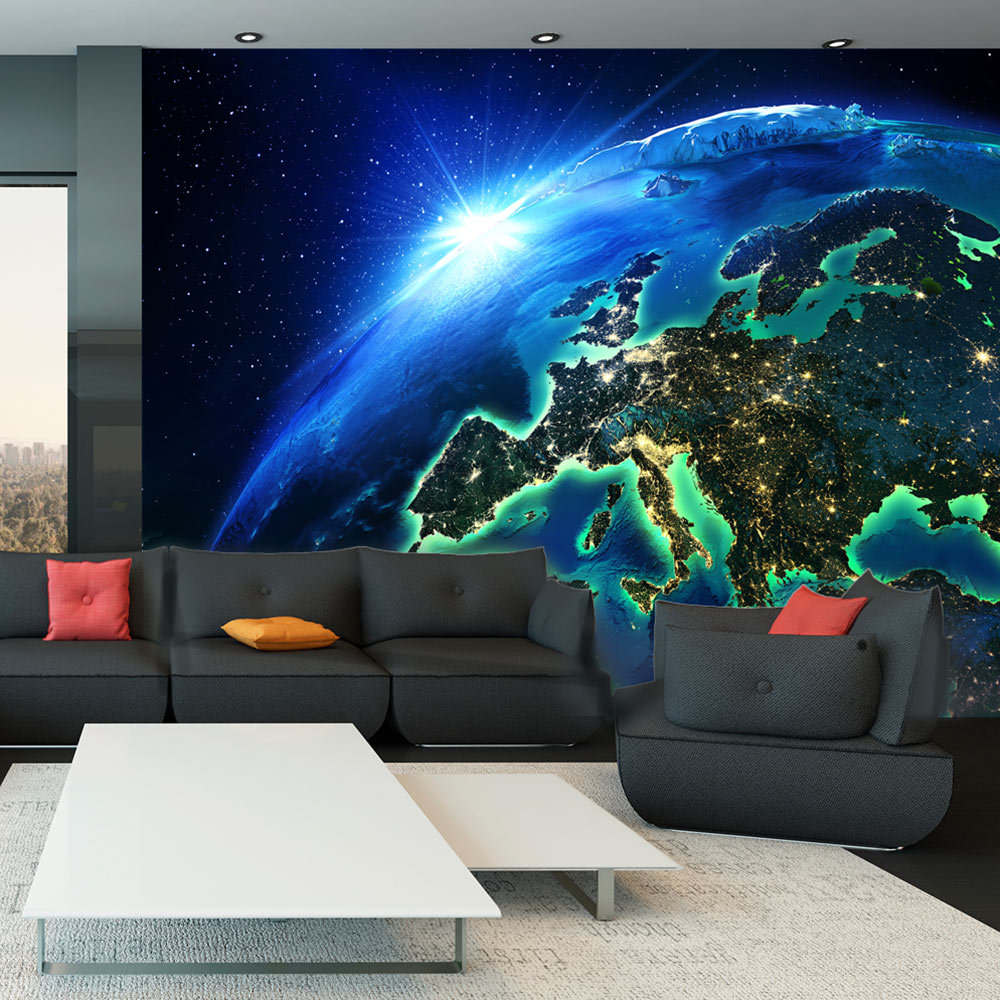 Self-adhesive Wallpaper - The Blue Planet - 196x140