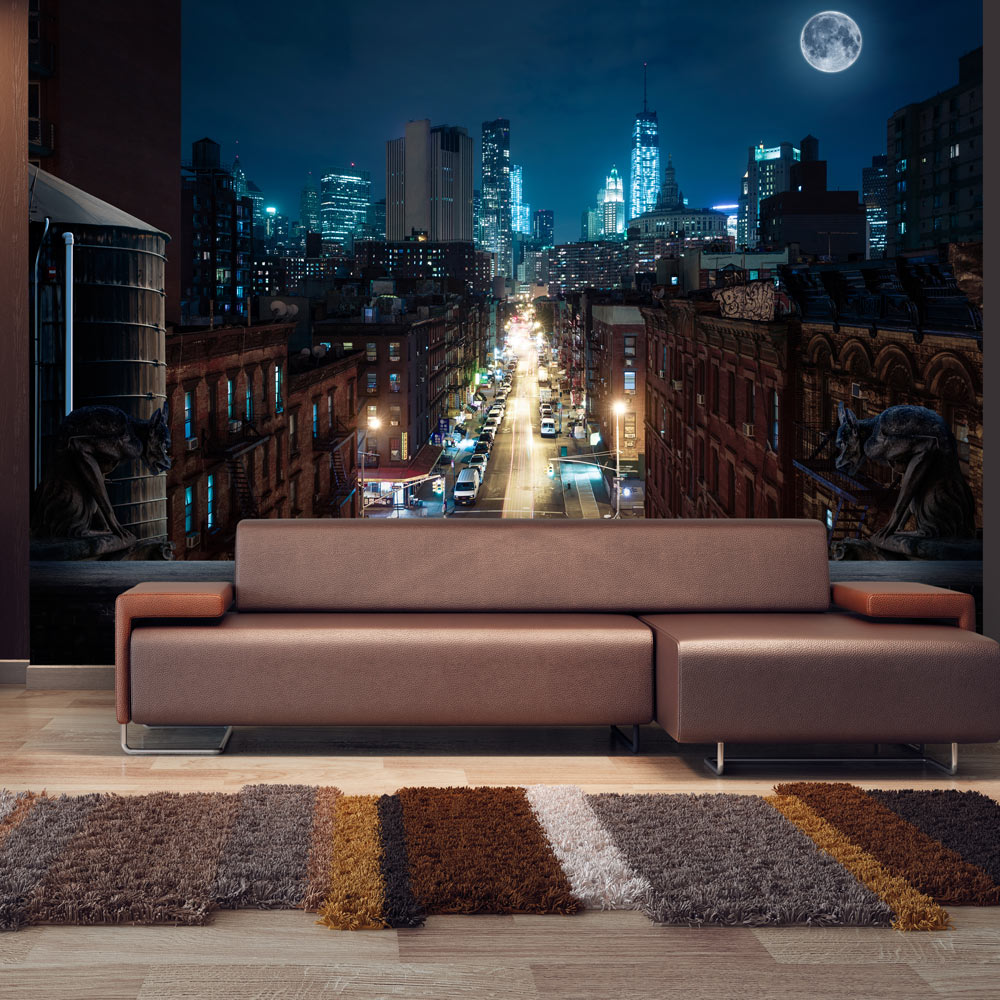 Self-adhesive Wallpaper - Sleepy New York - 343x245