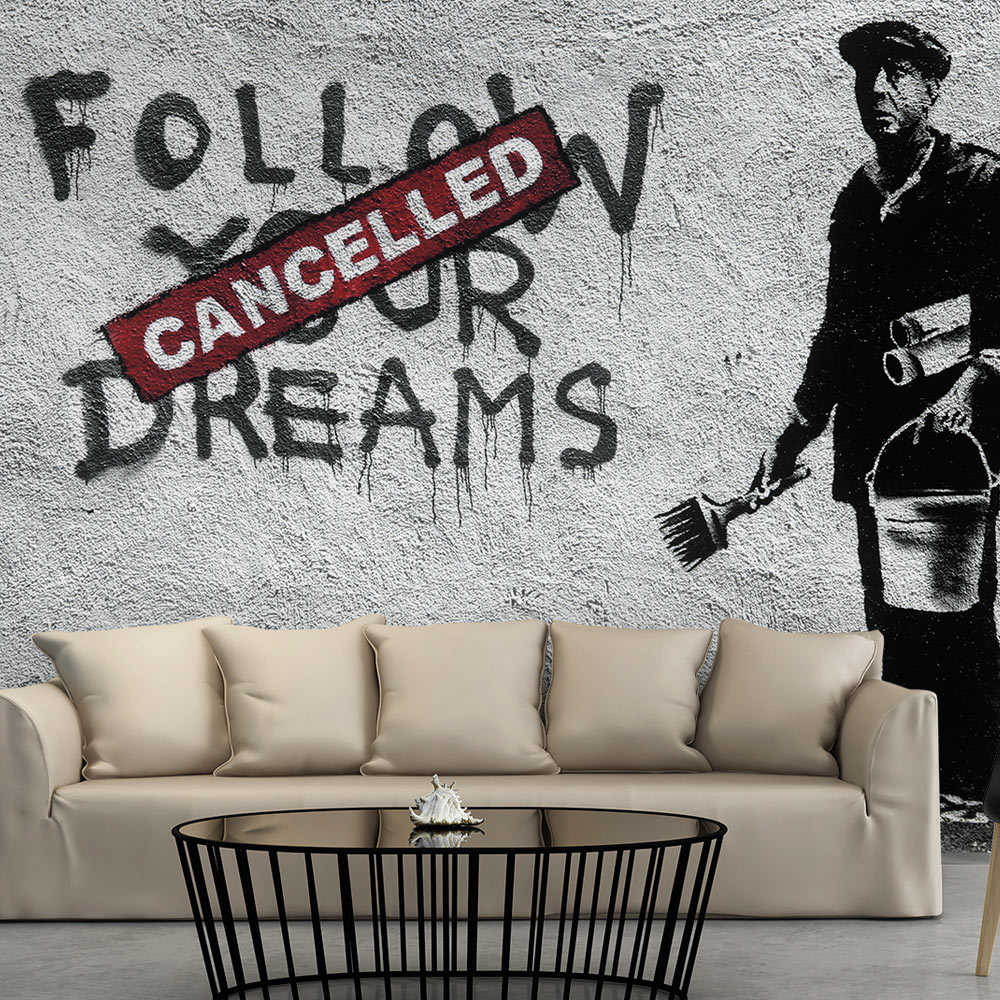 Wallpaper - Dreams Cancelled (Banksy) - 350x245