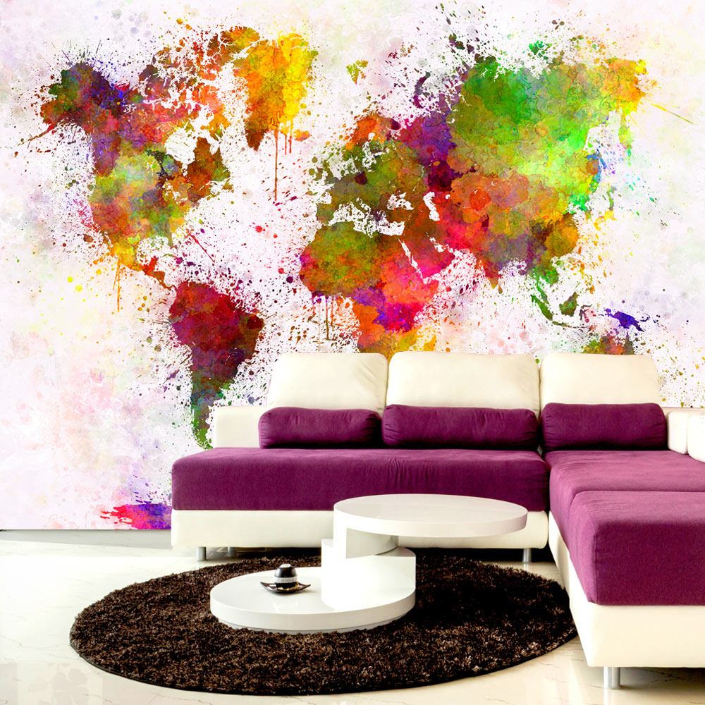 Wallpaper - Dyed World - 100x70