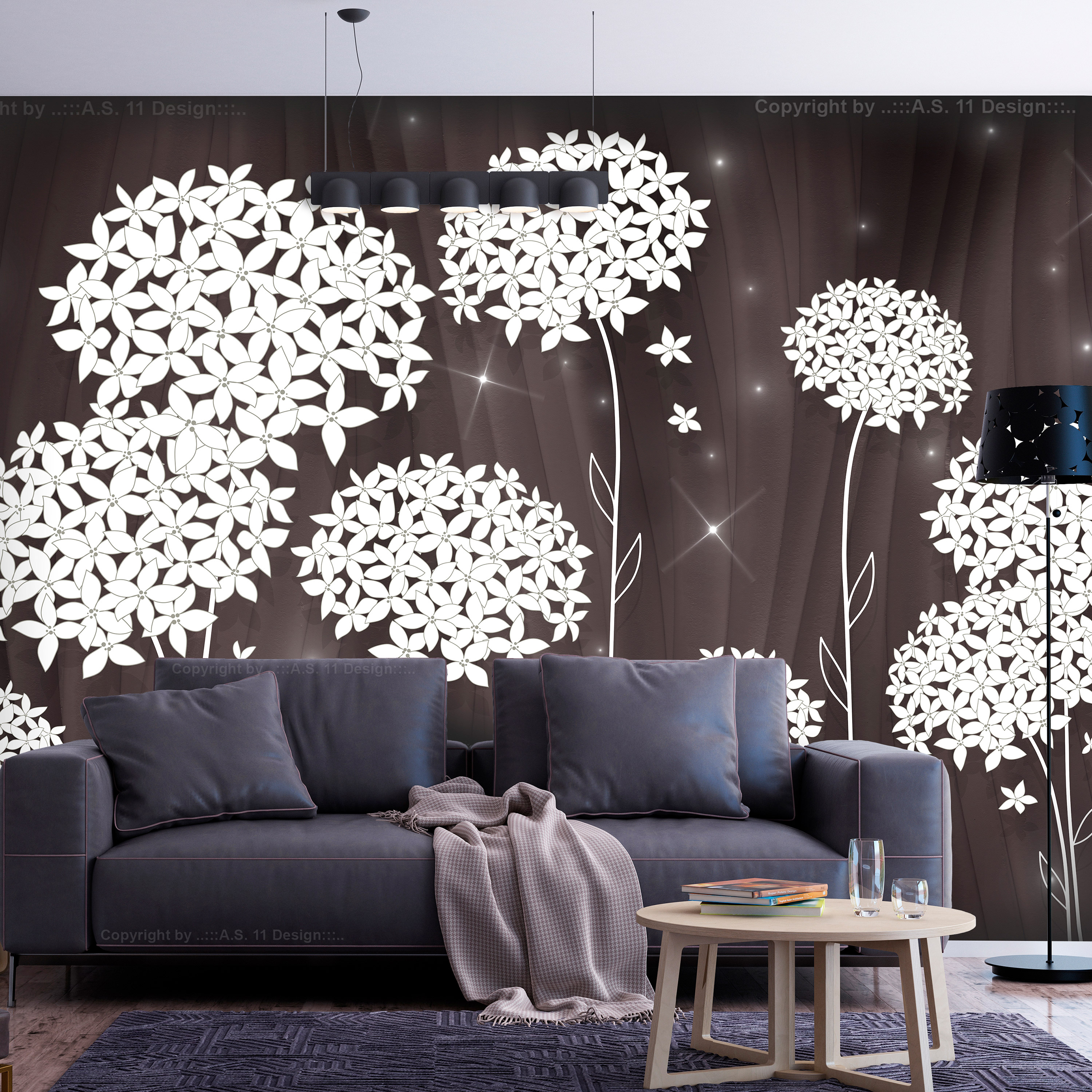 Self-adhesive Wallpaper - Magical Composition - 147x105