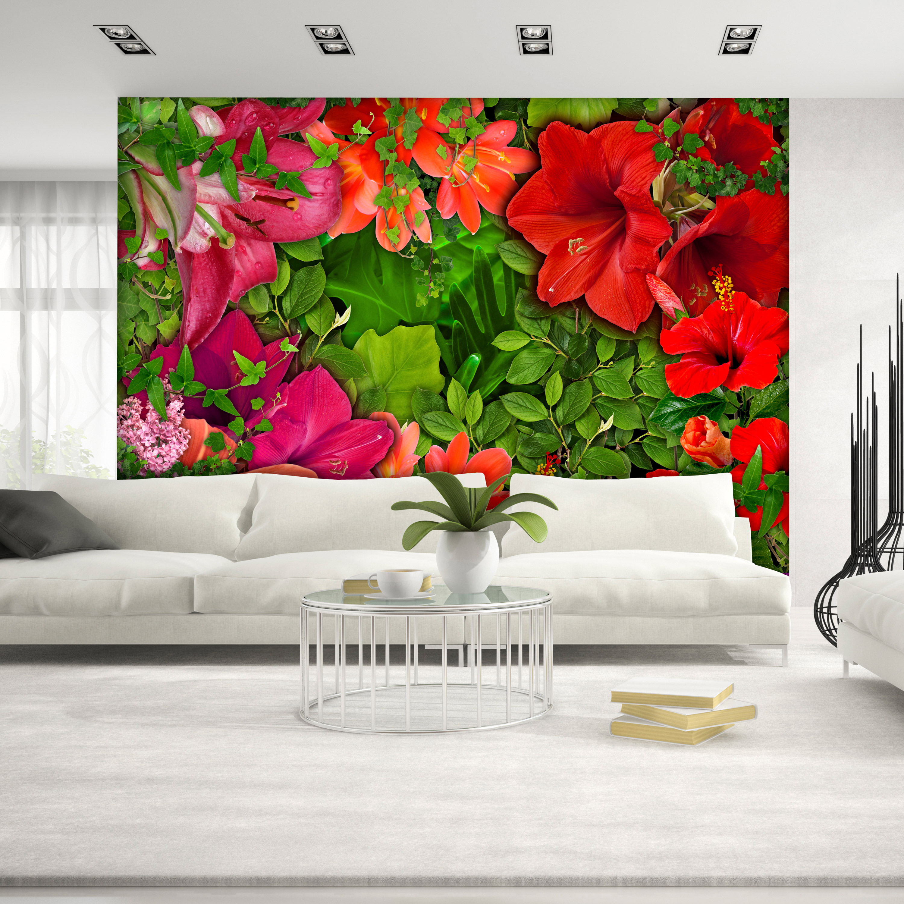 Self-adhesive Wallpaper - Lilac Serenade - 343x245
