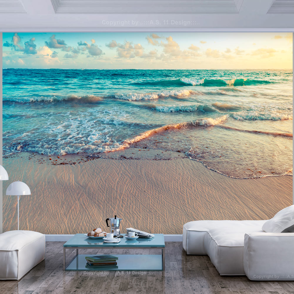 Self-adhesive Wallpaper - Beach in Punta Cana - 392x280
