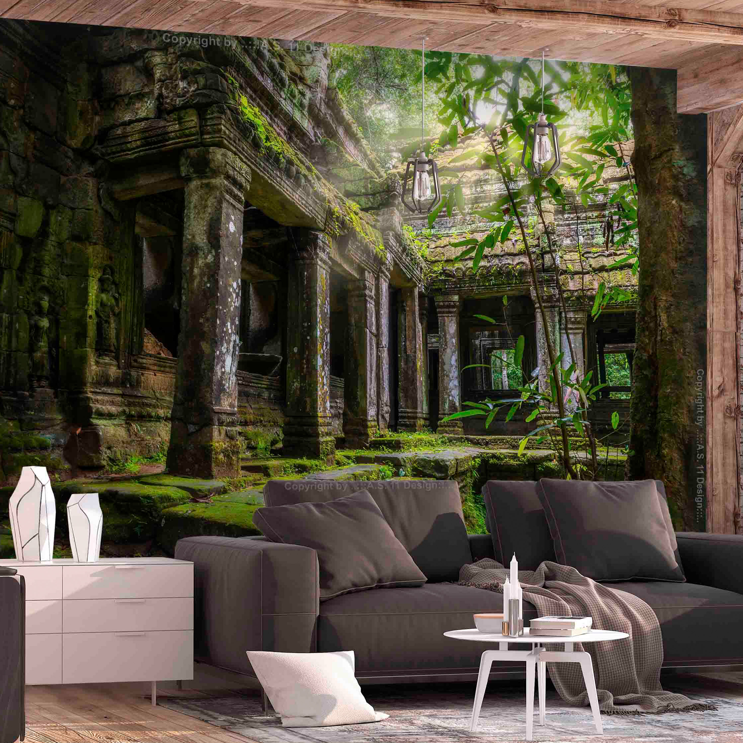 Self-adhesive Wallpaper - Preah Khan - 441x315