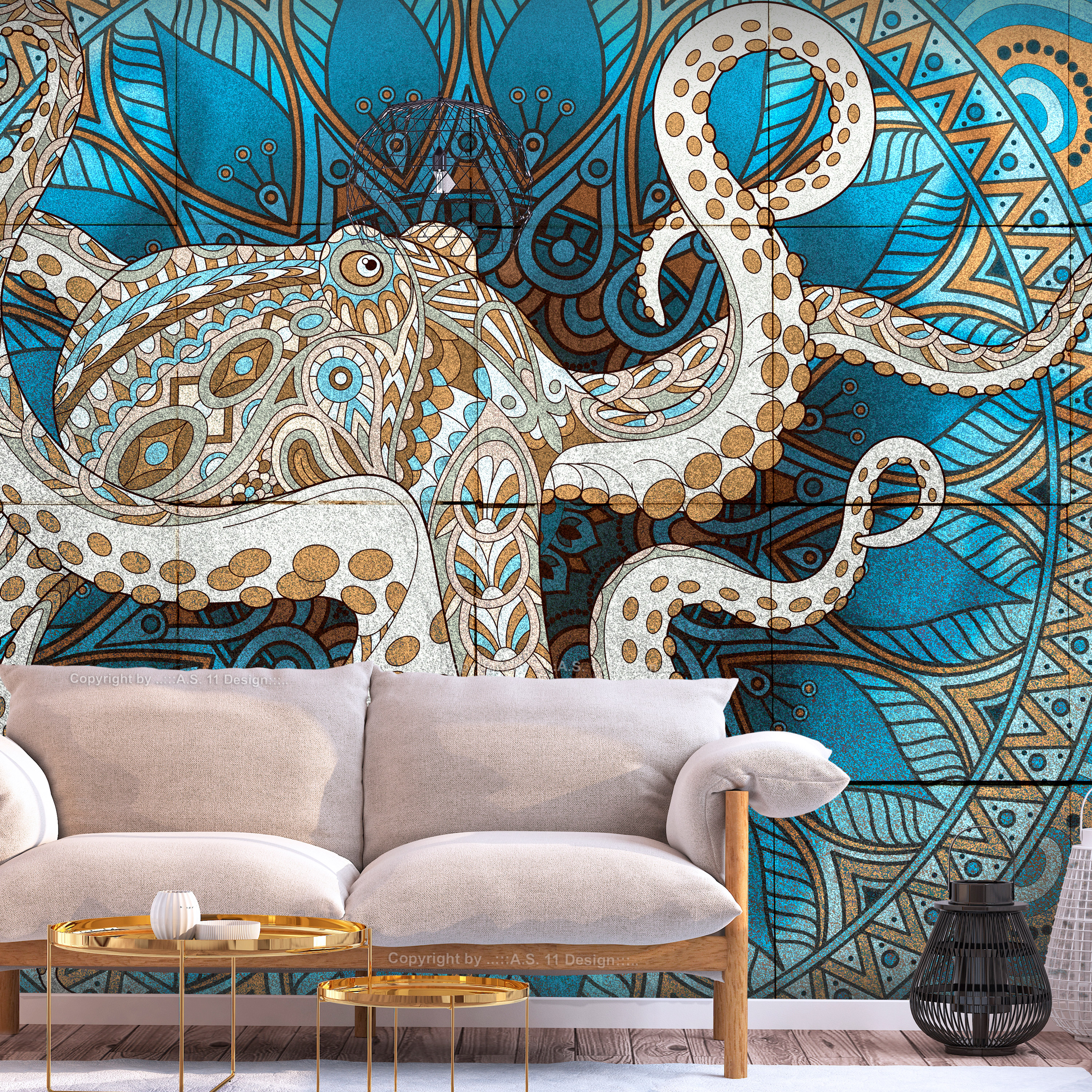 Wallpaper - Zen Octopus - 350x245