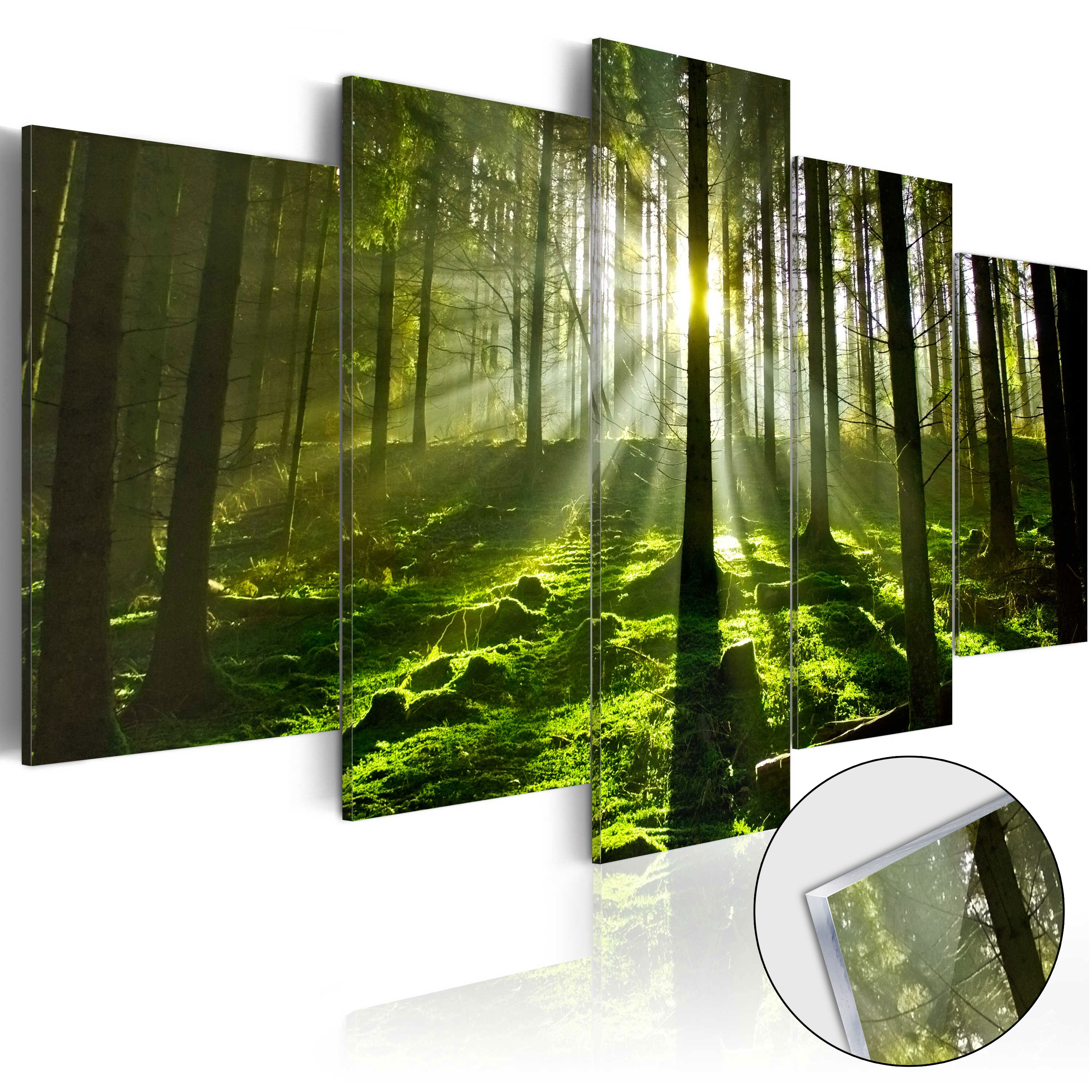 Acrylic Glass Wall Art Image Photo Print Nature Landscape Forest c-C-0026-k-n Acrylic Glass Wall Art Image Photo Print Nature Landscape Forest c-C-0026-k-n