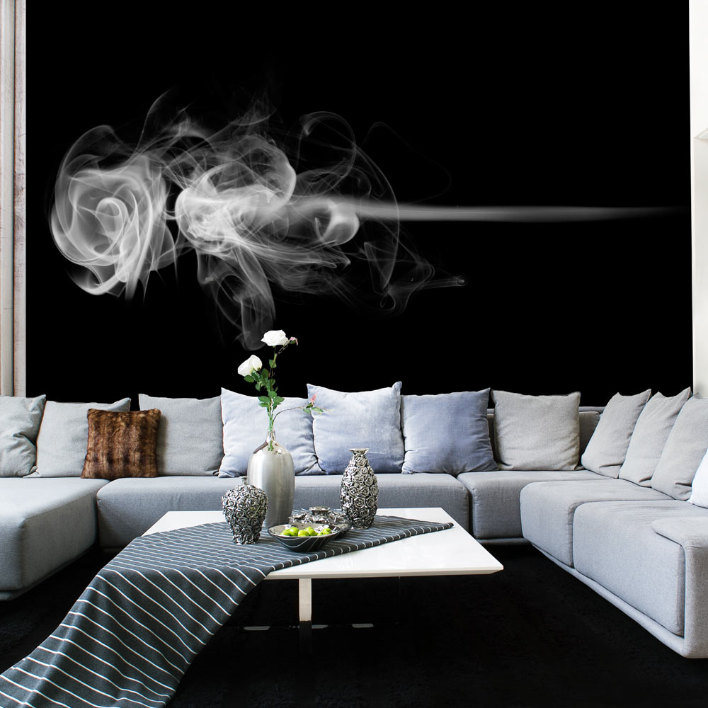 Wallpaper - rose (smoke) - 400x309