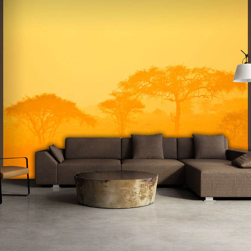 Wallpaper - Orange savanna - 350x270