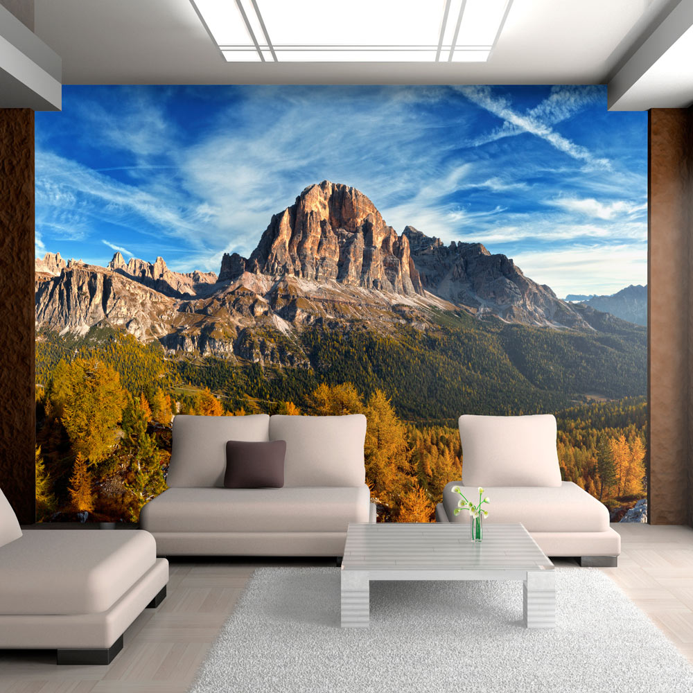 Wallpaper - Panoramic view of Italian Dolomites - 300x231