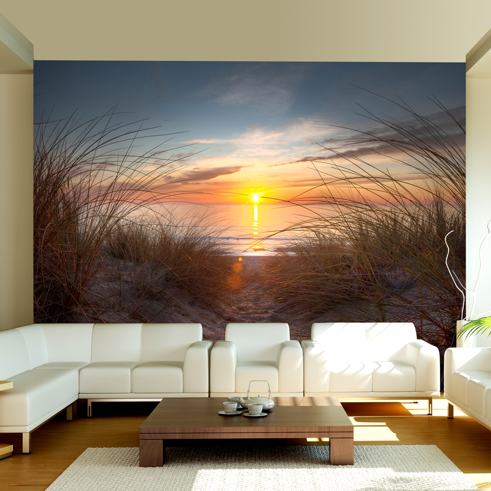 Wallpaper - Sunset over the Atlantic Ocean - 400x309
