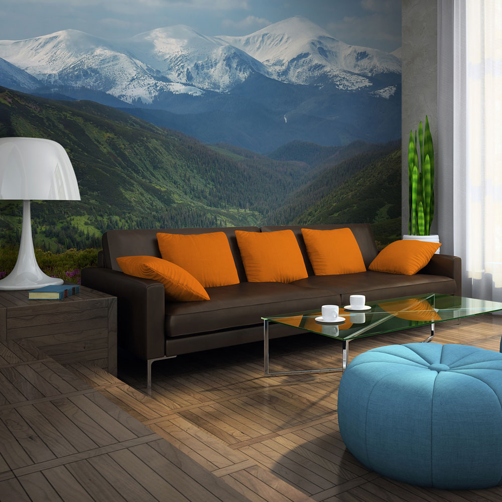 Wallpaper - Spring mountain landscape - 400x309