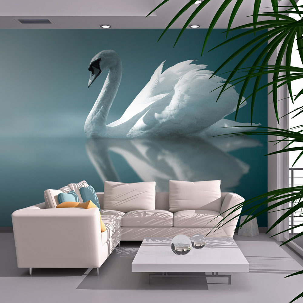 Wallpaper - White swan - 300x231