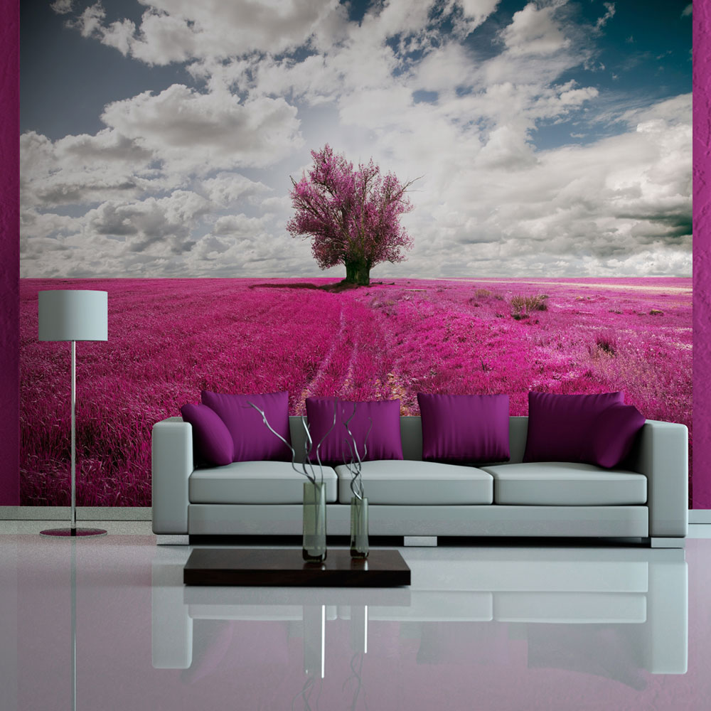 Wallpaper - Magenta meadow - 300x231